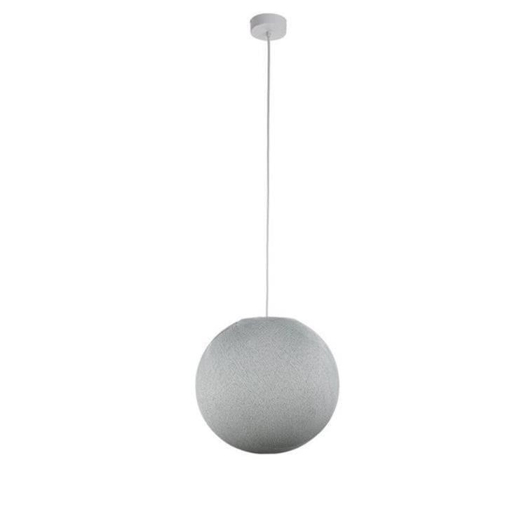 Wisiorek z plecionego drutu Ø31 cm GLOBE 31 perlowy