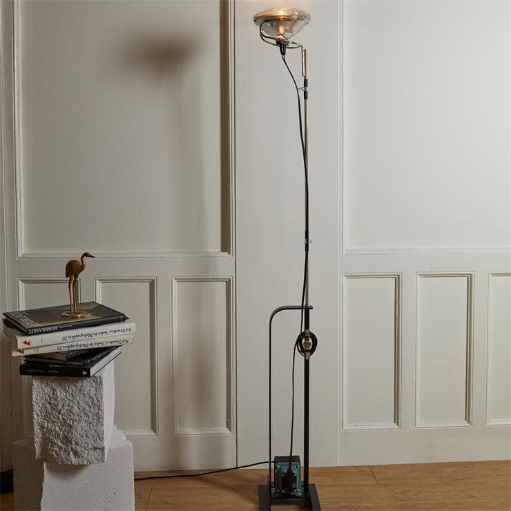 Lampa podlogowa Wys.158-195cm TOIO Czarny