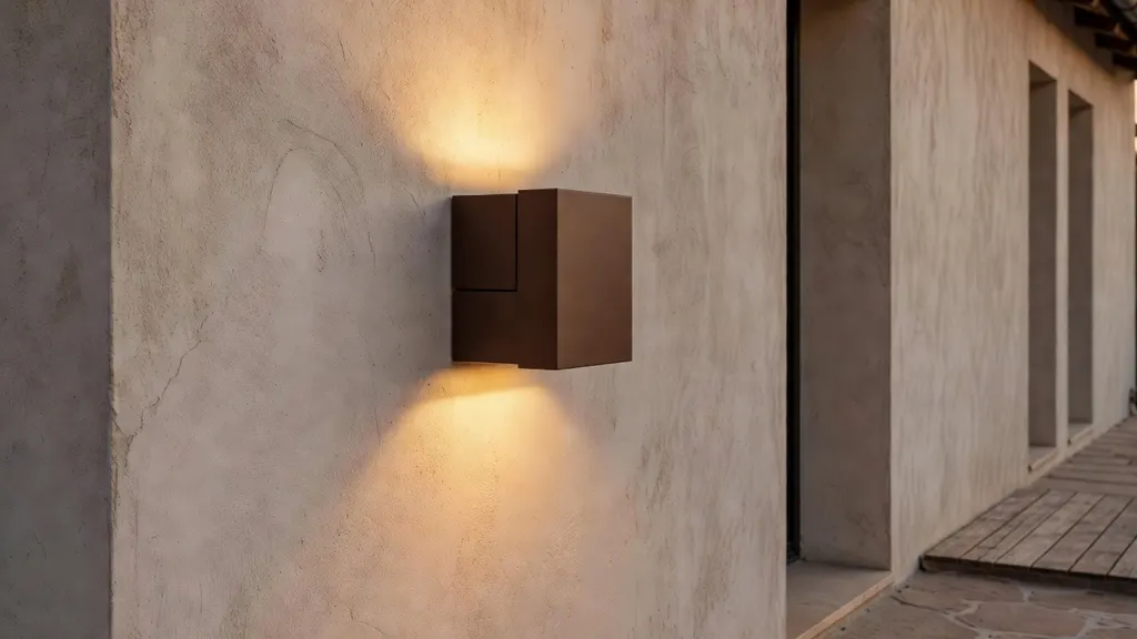 Brązowe Kinkiety Zewnętrzne – Ciepły Akcent Na Elewacji i Tarasie