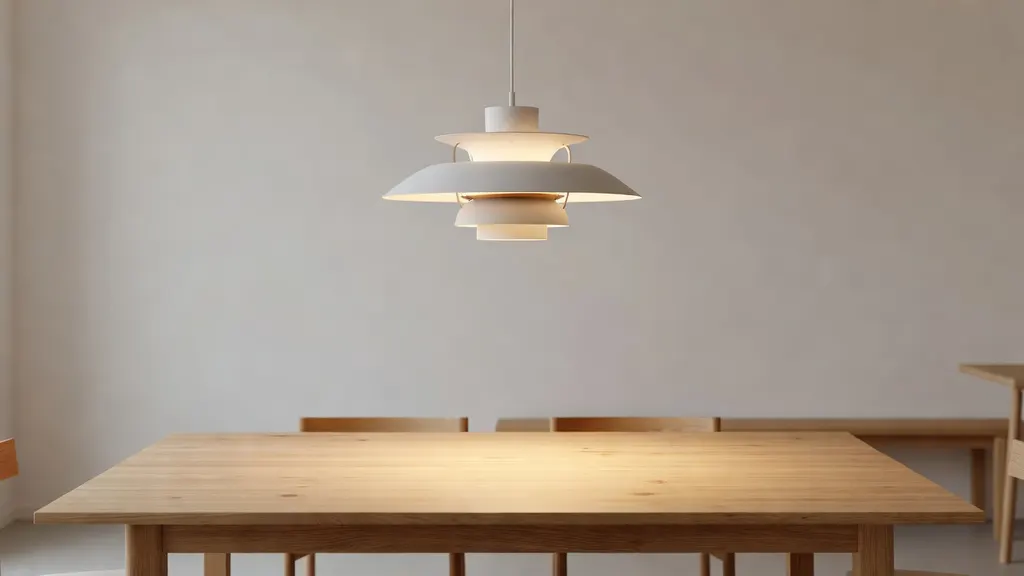 Lampa PH 5 – Klasyka Skandynawskiego Oświetlenia Nad Stołem