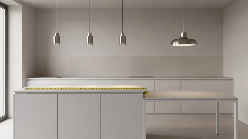 Lampy Wiszące Do Kuchni – Światło Nad Wyspę, Stół i Blat Roboczy