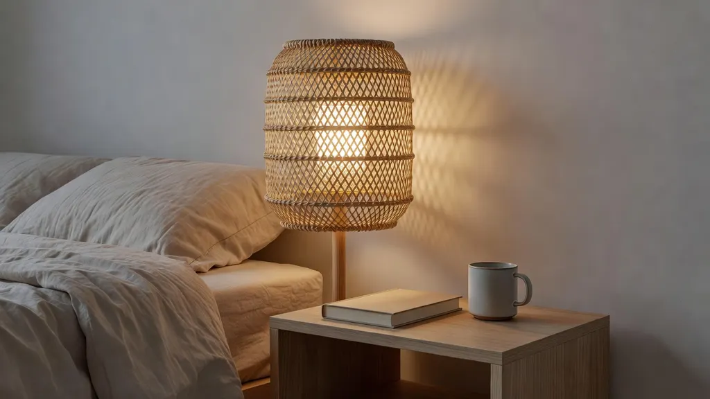 Rattanowe Lampy Podłogowe – Naturalne Światło Do Salonu i Sypialni