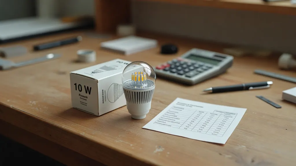 10 W LED ile to wat