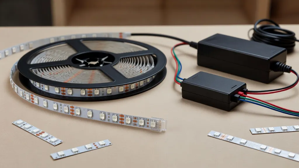 Jak łączyć taśmy LED RGB