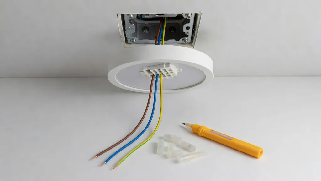 Jak podłączyć lampę LED sufitową